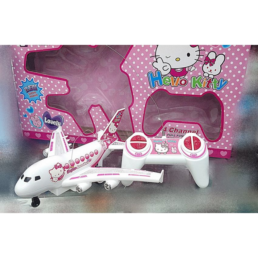 HELLO KITTY R/C PLANE With Remote